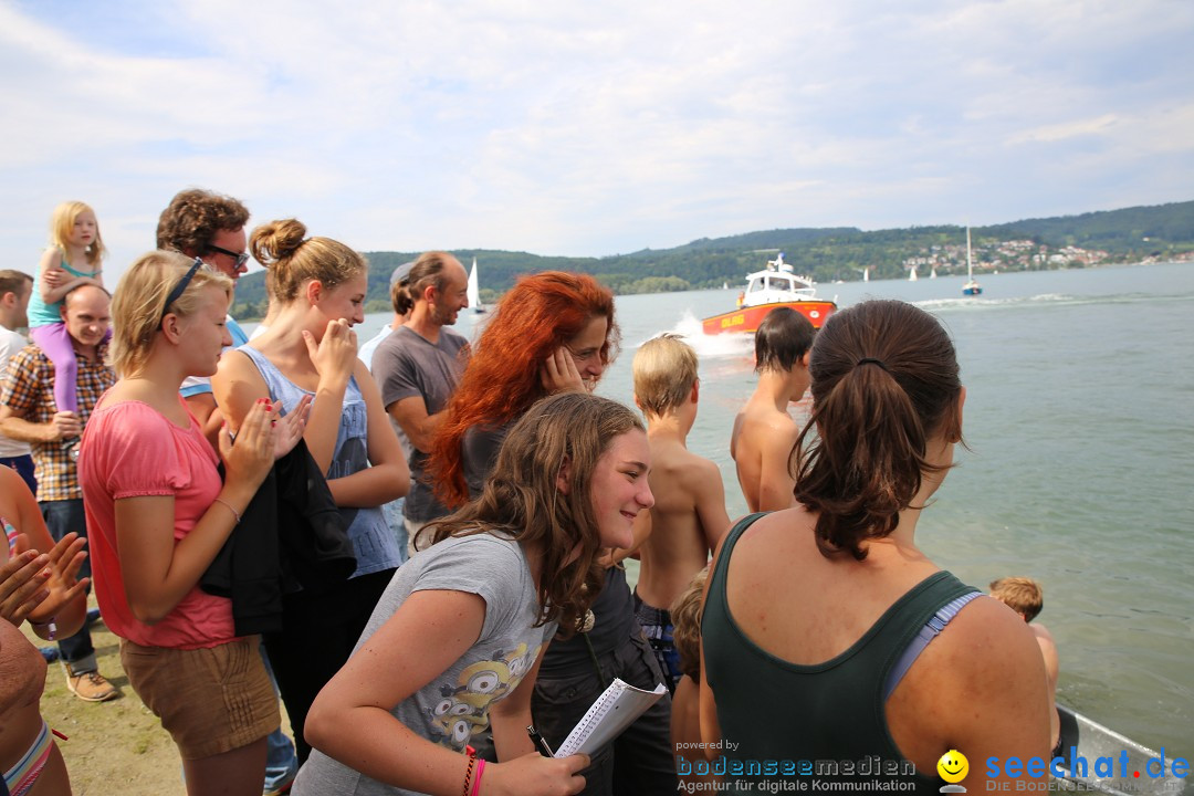 Badewannenrennen DLRG: Bodman-Ludwigshafen am Bodensee, 10.08.2014