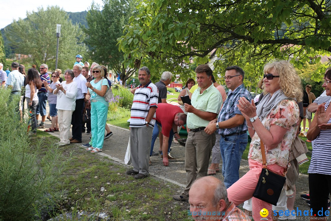 Badewannenrennen DLRG: Bodman-Ludwigshafen am Bodensee, 10.08.2014