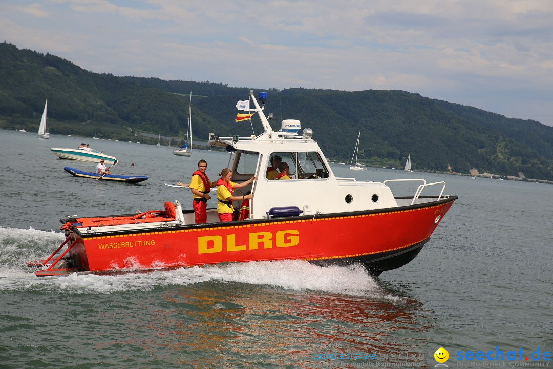 Badewannenrennen DLRG: Bodman-Ludwigshafen am Bodensee, 10.08.2014