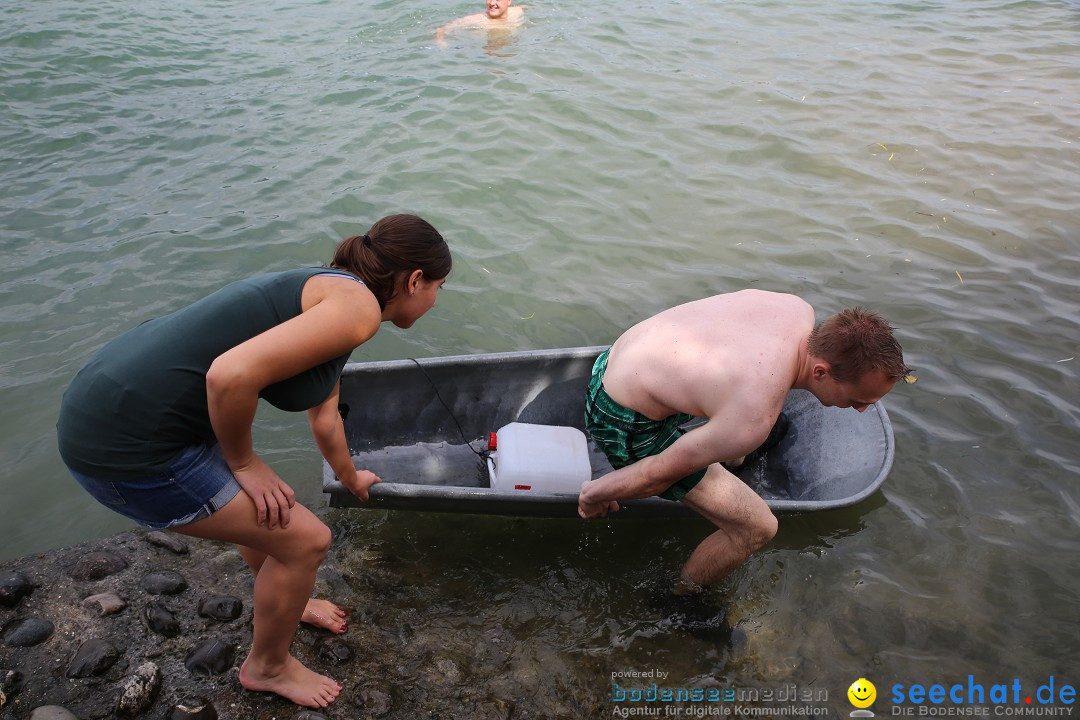 Badewannenrennen DLRG: Bodman-Ludwigshafen am Bodensee, 10.08.2014