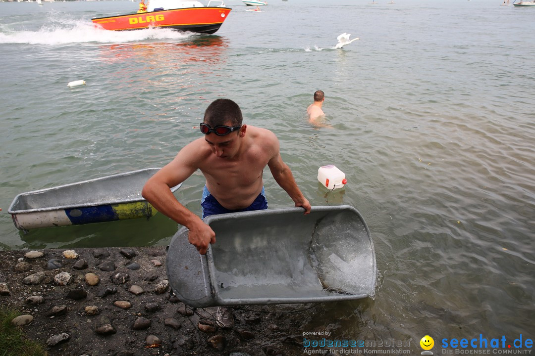 Badewannenrennen DLRG: Bodman-Ludwigshafen am Bodensee, 10.08.2014