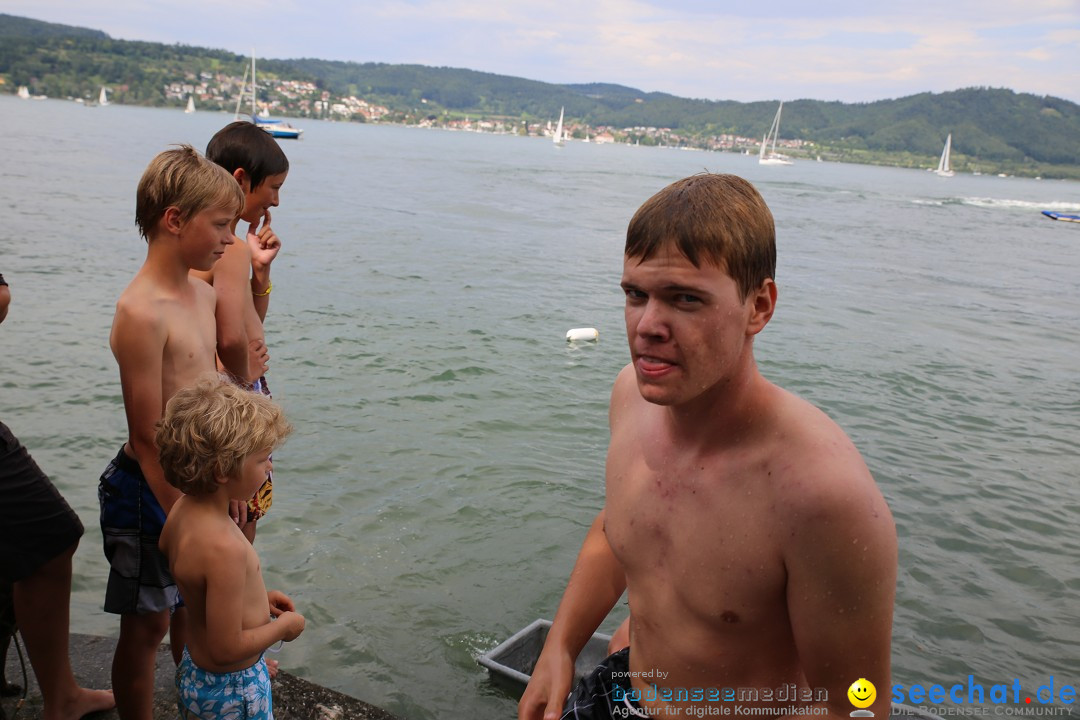 Badewannenrennen DLRG: Bodman-Ludwigshafen am Bodensee, 10.08.2014