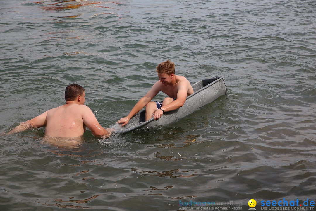 Badewannenrennen DLRG: Bodman-Ludwigshafen am Bodensee, 10.08.2014