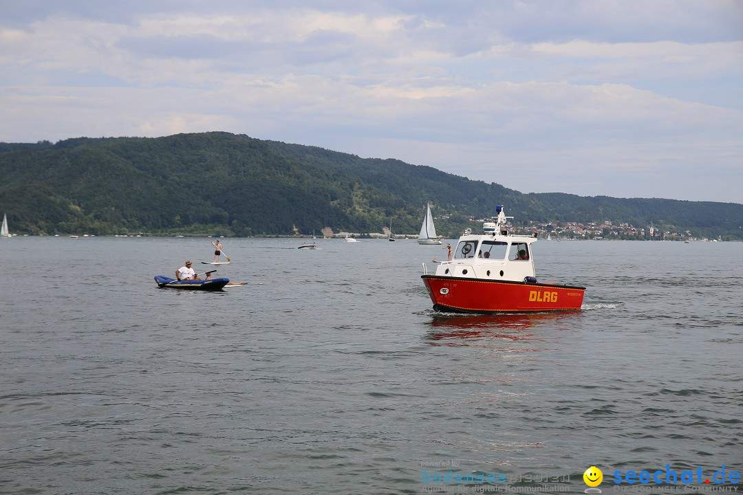 Badewannenrennen DLRG: Bodman-Ludwigshafen am Bodensee, 10.08.2014