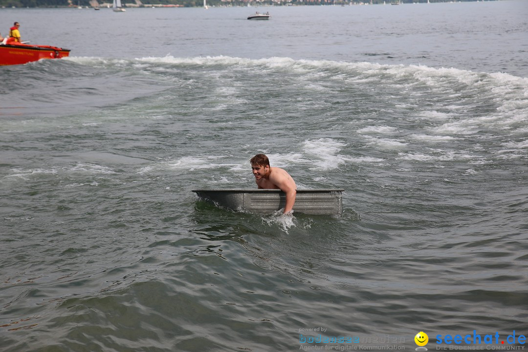 Badewannenrennen DLRG: Bodman-Ludwigshafen am Bodensee, 10.08.2014