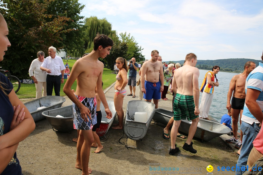 Badewannenrennen DLRG: Bodman-Ludwigshafen am Bodensee, 10.08.2014