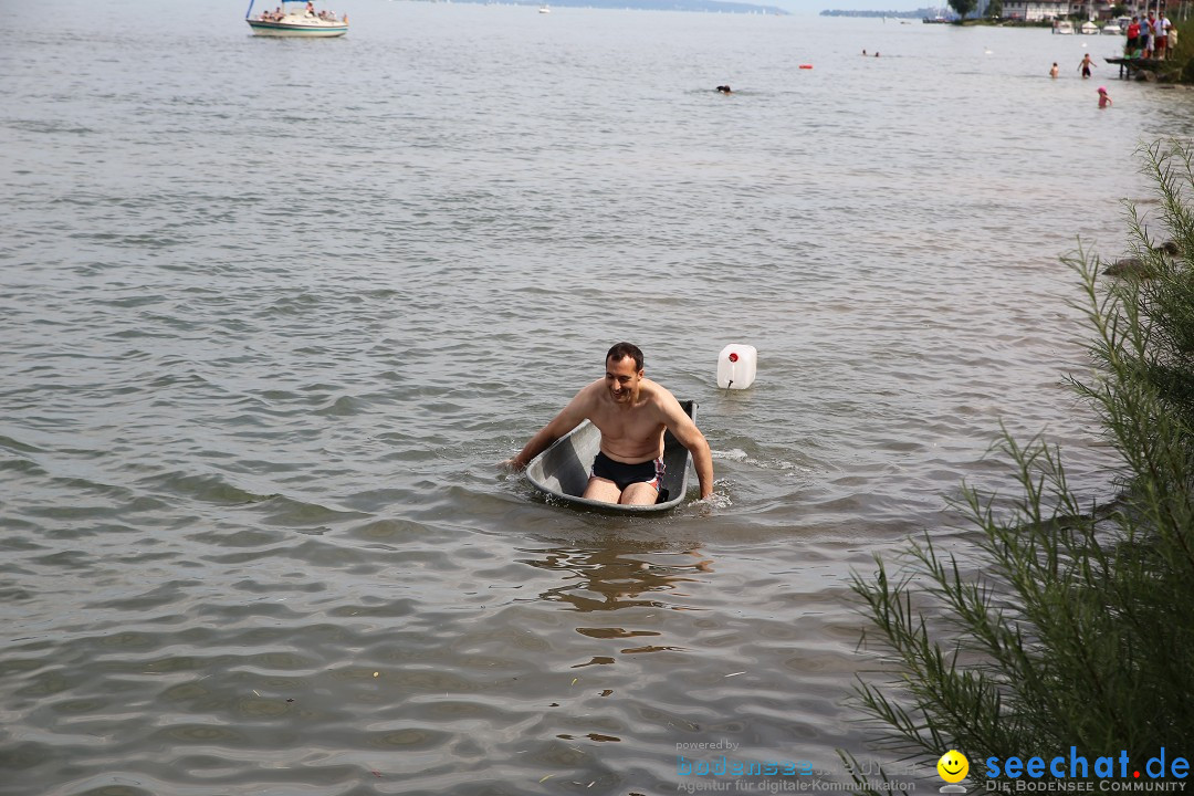 Badewannenrennen DLRG: Bodman-Ludwigshafen am Bodensee, 10.08.2014