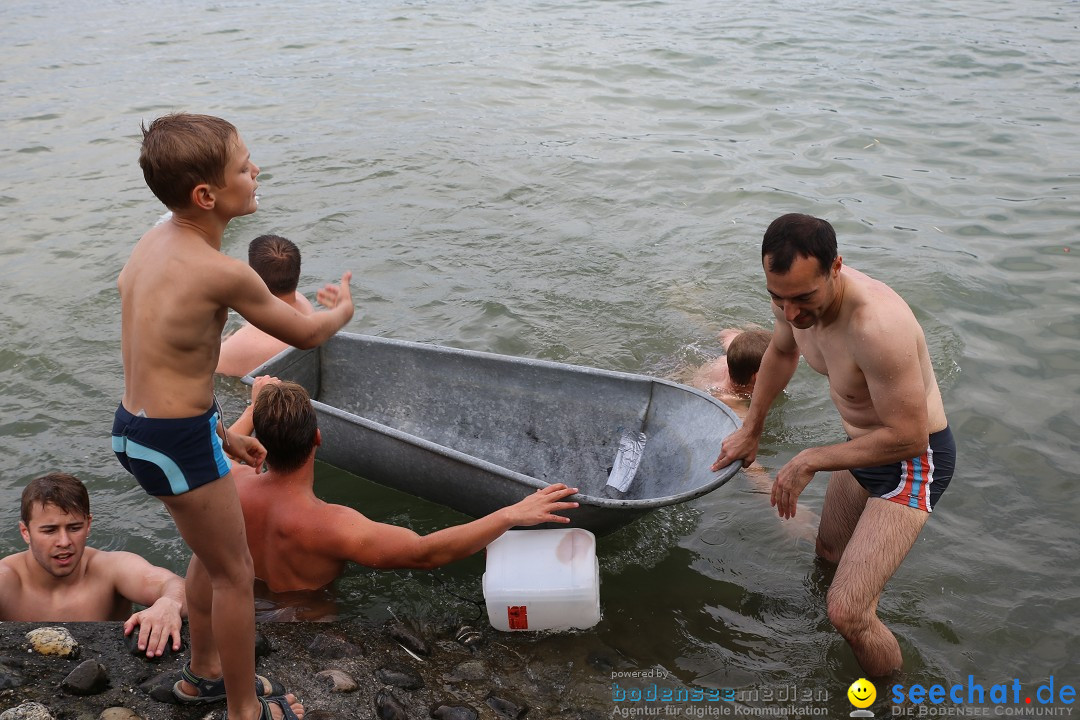 Badewannenrennen DLRG: Bodman-Ludwigshafen am Bodensee, 10.08.2014