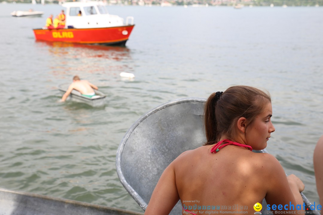 Badewannenrennen DLRG: Bodman-Ludwigshafen am Bodensee, 10.08.2014