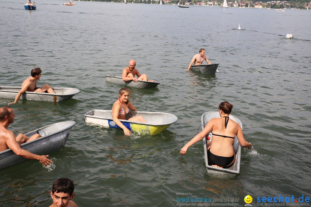 Badewannenrennen DLRG: Bodman-Ludwigshafen am Bodensee, 10.08.2014