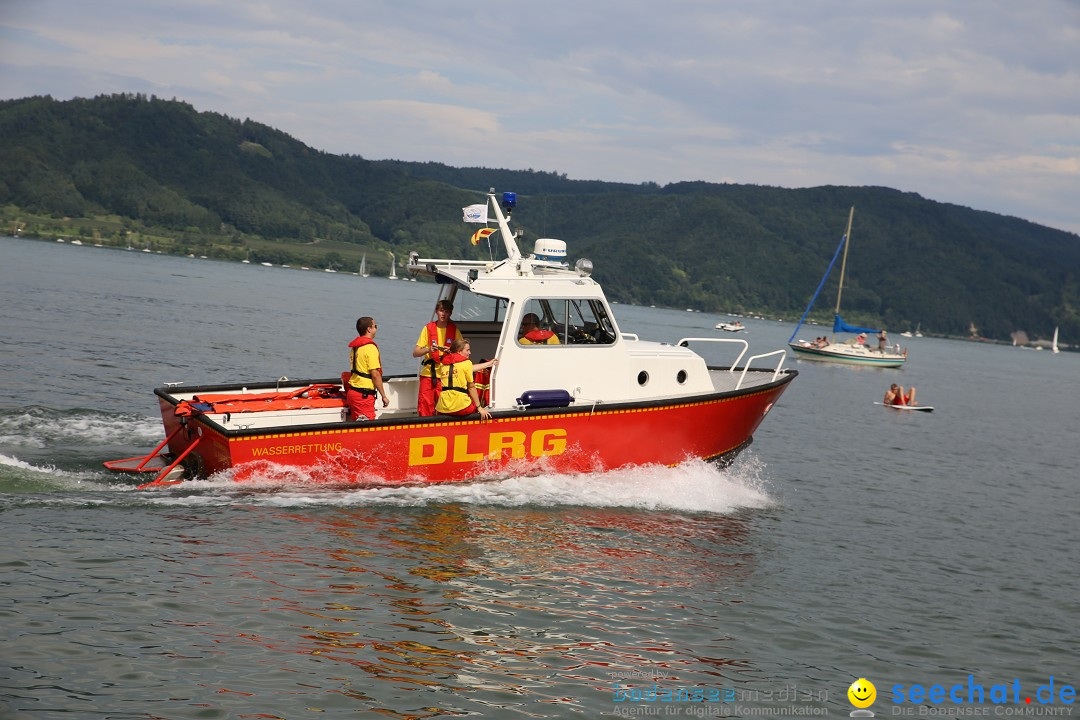 Badewannenrennen DLRG: Bodman-Ludwigshafen am Bodensee, 10.08.2014