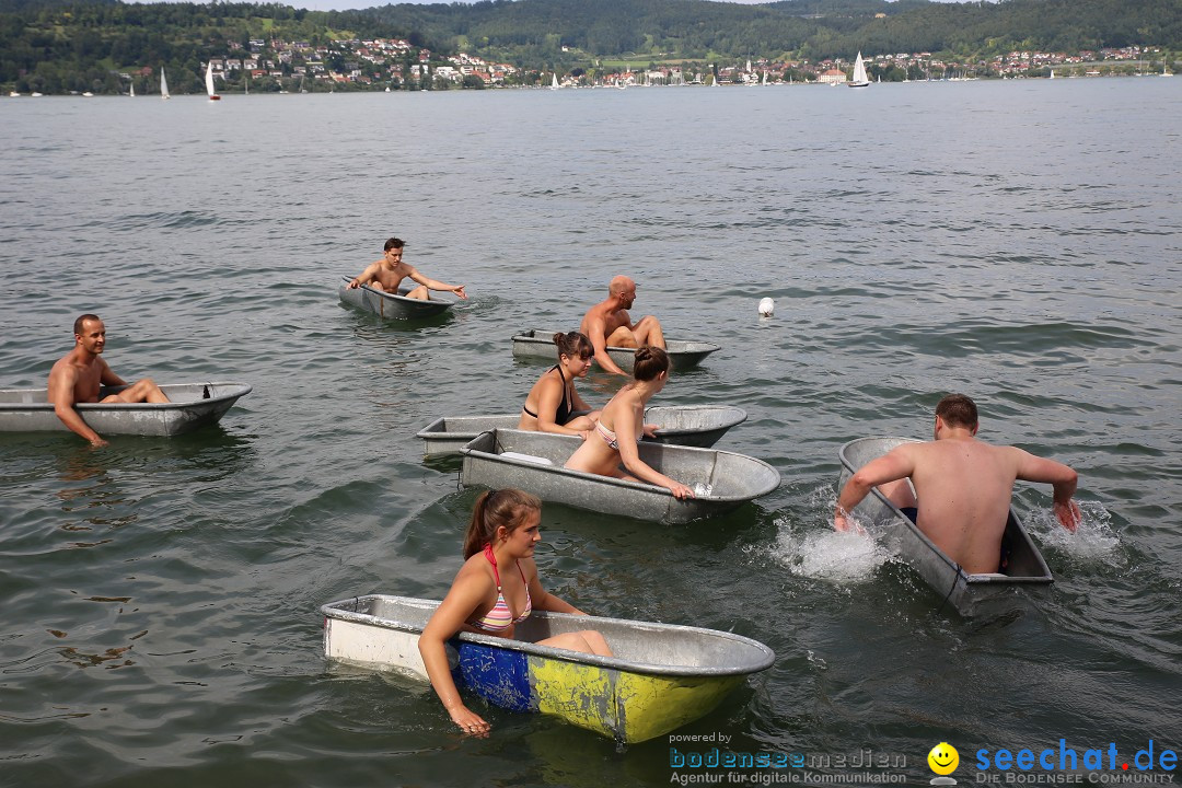 Badewannenrennen DLRG: Bodman-Ludwigshafen am Bodensee, 10.08.2014