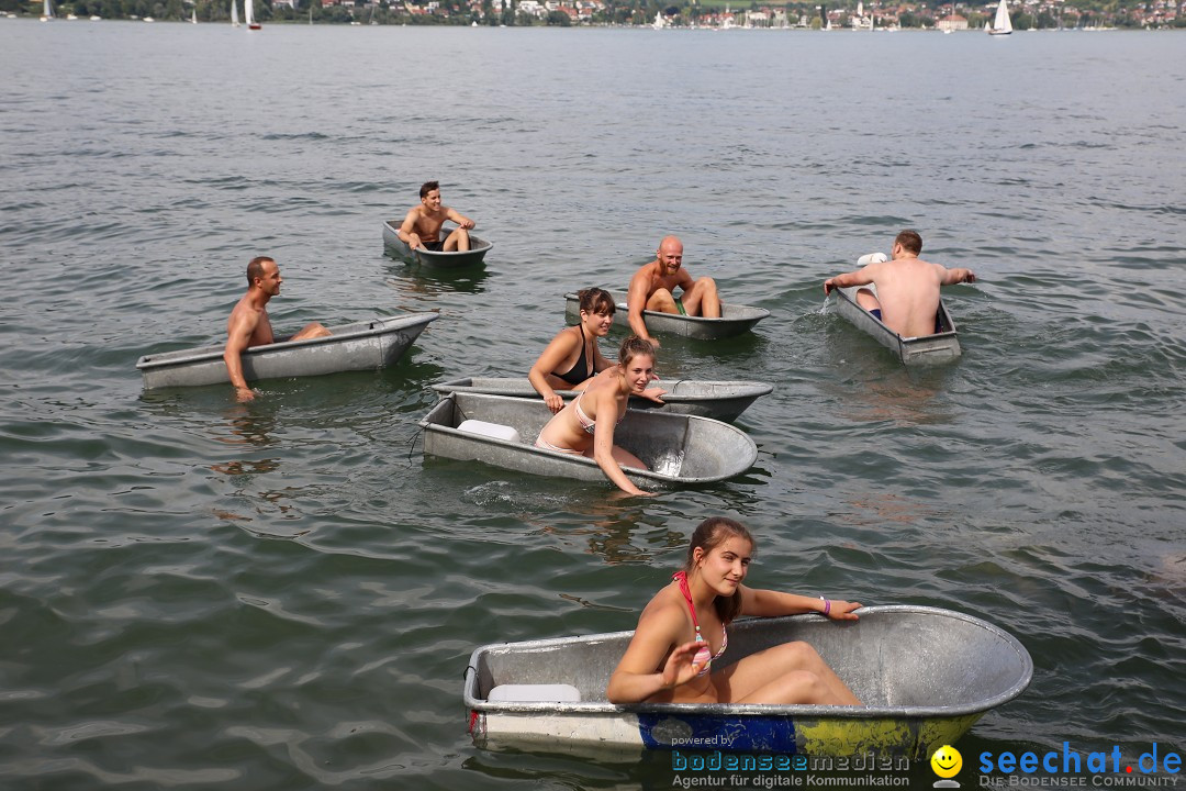 Badewannenrennen DLRG: Bodman-Ludwigshafen am Bodensee, 10.08.2014