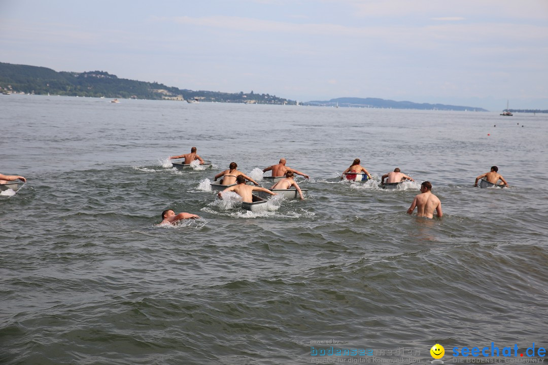 Badewannenrennen DLRG: Bodman-Ludwigshafen am Bodensee, 10.08.2014