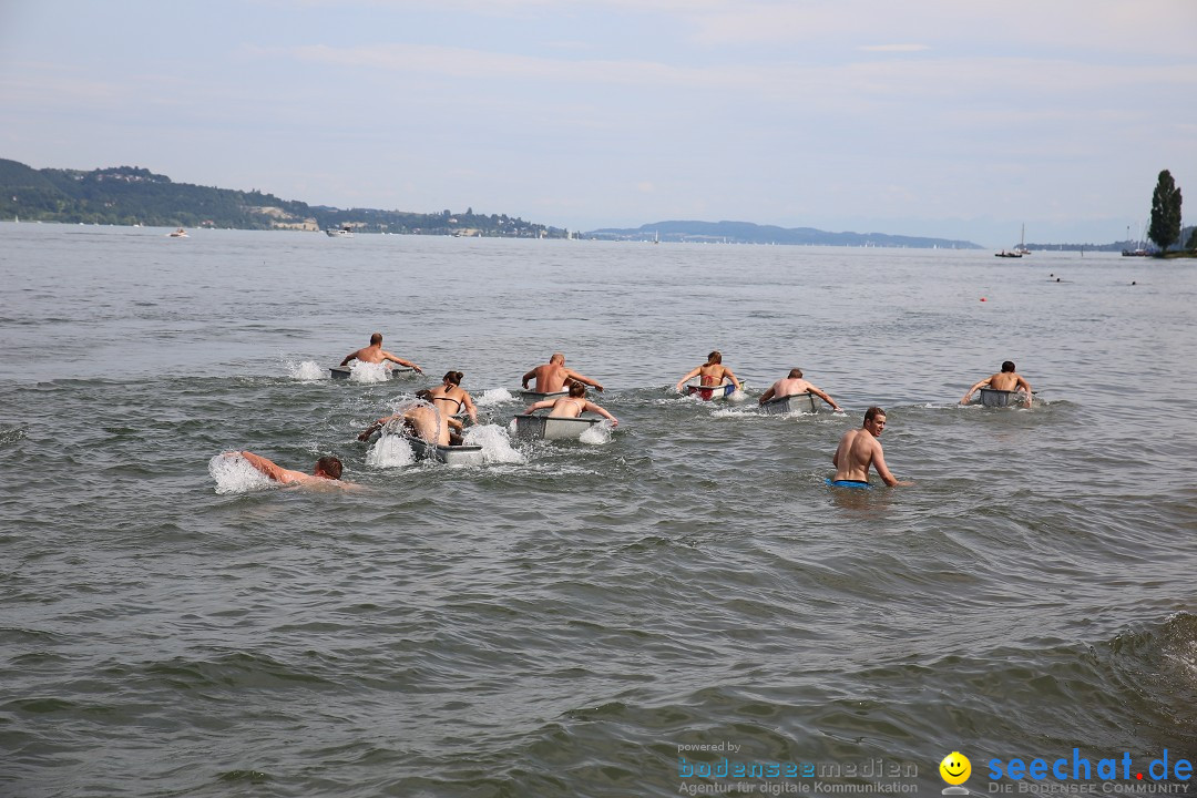 Badewannenrennen DLRG: Bodman-Ludwigshafen am Bodensee, 10.08.2014