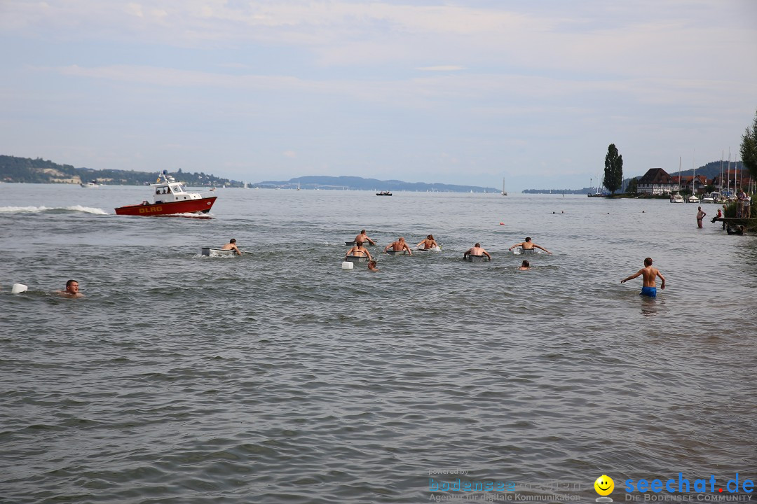 Badewannenrennen DLRG: Bodman-Ludwigshafen am Bodensee, 10.08.2014