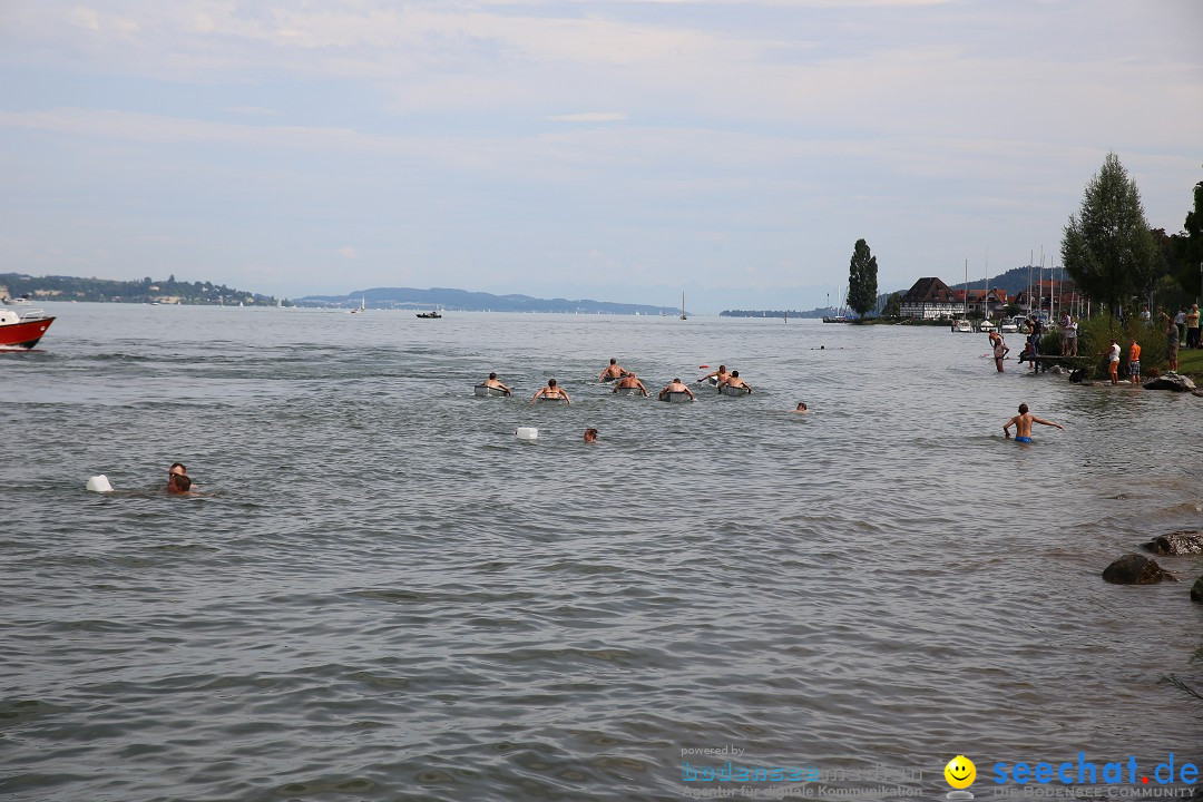 Badewannenrennen DLRG: Bodman-Ludwigshafen am Bodensee, 10.08.2014