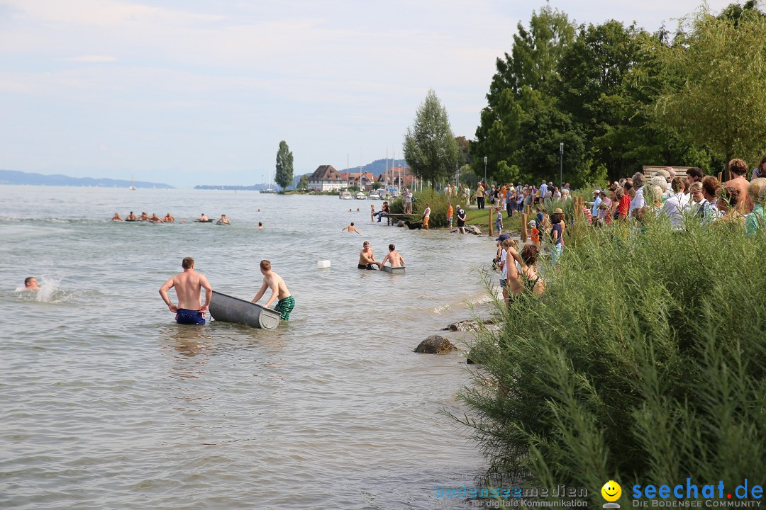 Badewannenrennen DLRG: Bodman-Ludwigshafen am Bodensee, 10.08.2014