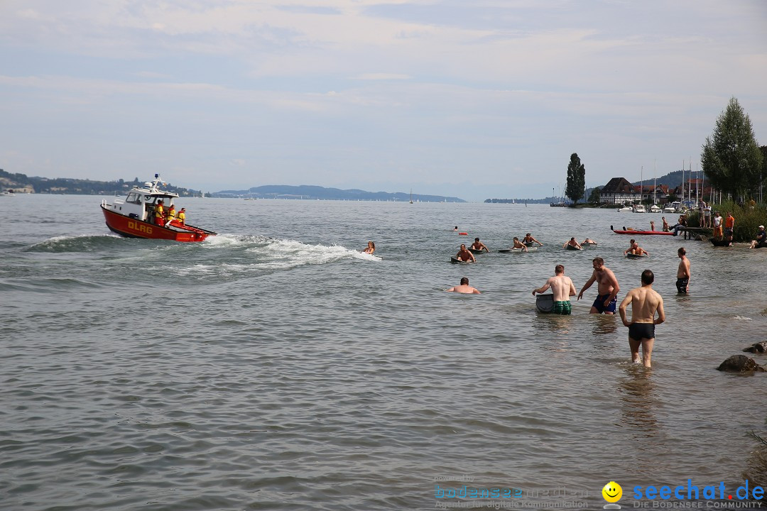 Badewannenrennen DLRG: Bodman-Ludwigshafen am Bodensee, 10.08.2014