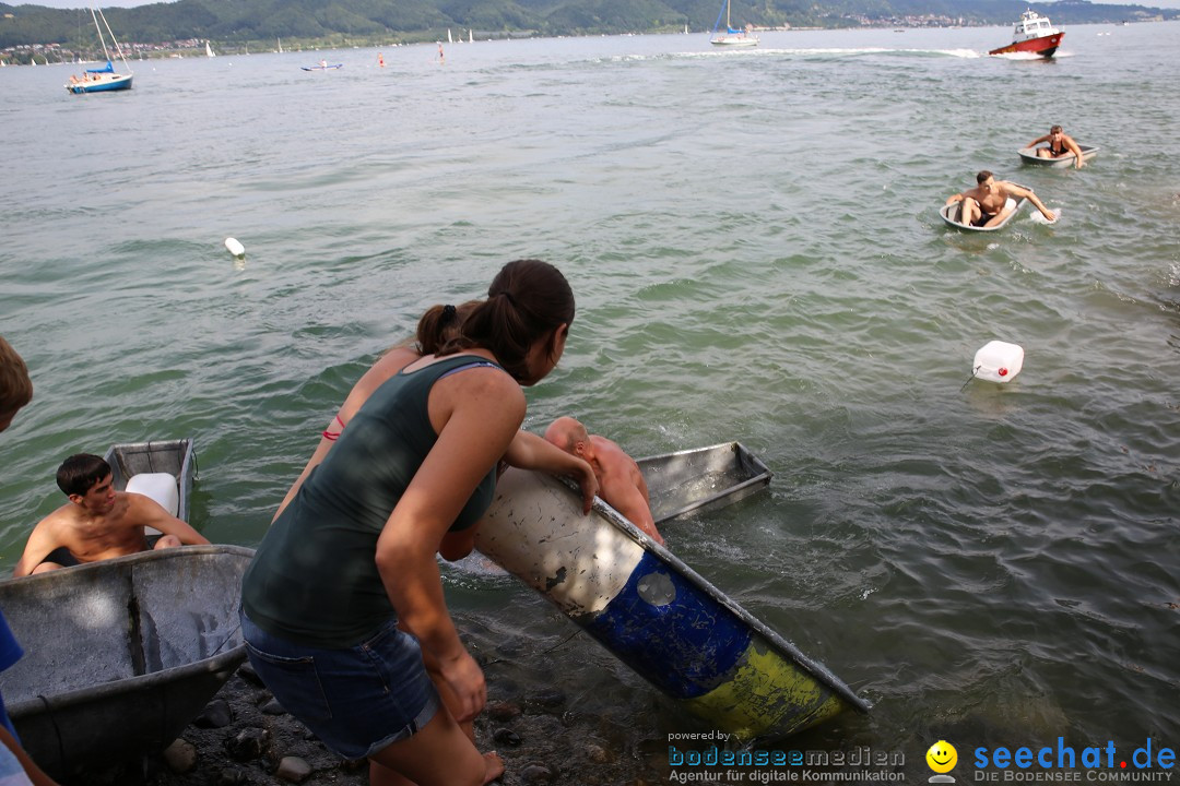 Badewannenrennen DLRG: Bodman-Ludwigshafen am Bodensee, 10.08.2014