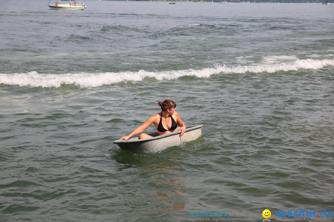 Badewannenrennen DLRG: Bodman-Ludwigshafen am Bodensee, 10.08.2014