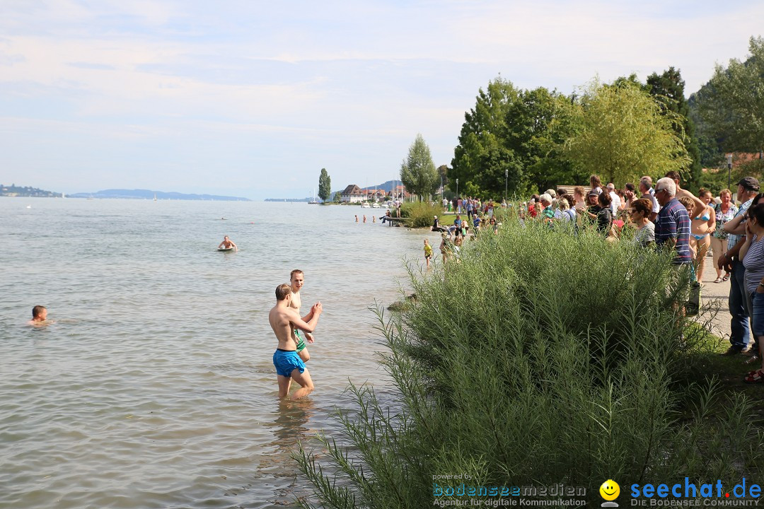 Badewannenrennen DLRG: Bodman-Ludwigshafen am Bodensee, 10.08.2014