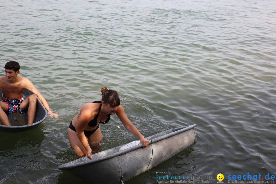 Badewannenrennen DLRG: Bodman-Ludwigshafen am Bodensee, 10.08.2014