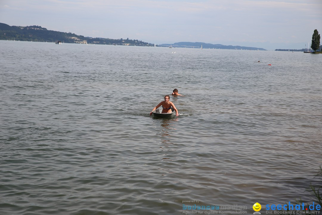 Badewannenrennen DLRG: Bodman-Ludwigshafen am Bodensee, 10.08.2014