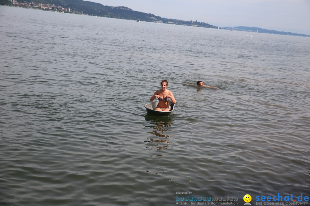 Badewannenrennen DLRG: Bodman-Ludwigshafen am Bodensee, 10.08.2014