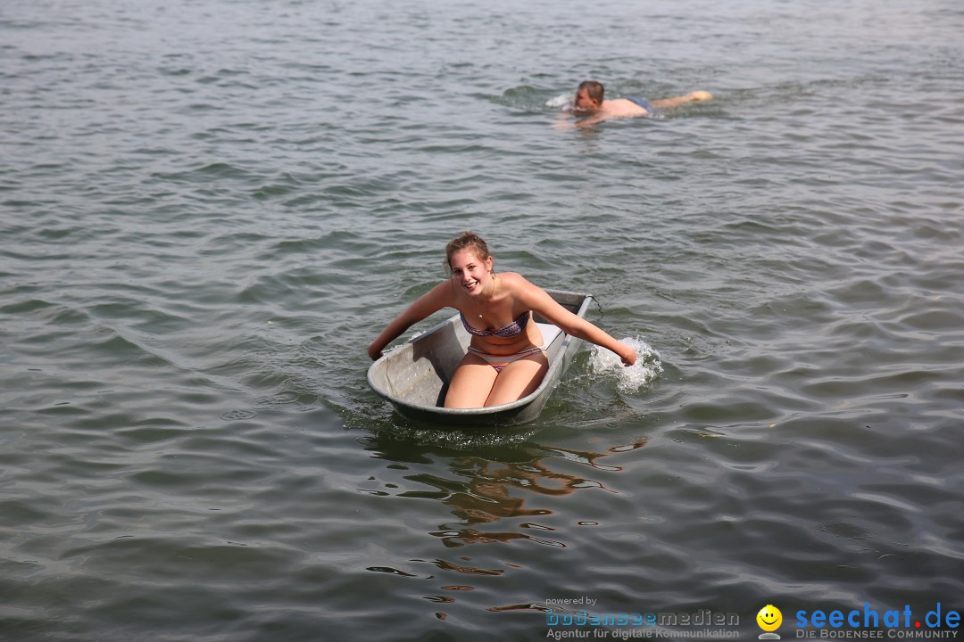 Badewannenrennen DLRG: Bodman-Ludwigshafen am Bodensee, 10.08.2014