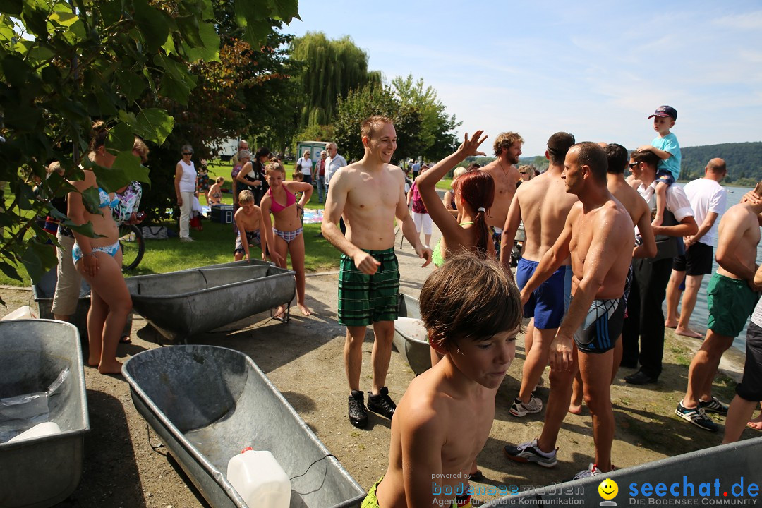 Badewannenrennen DLRG: Bodman-Ludwigshafen am Bodensee, 10.08.2014