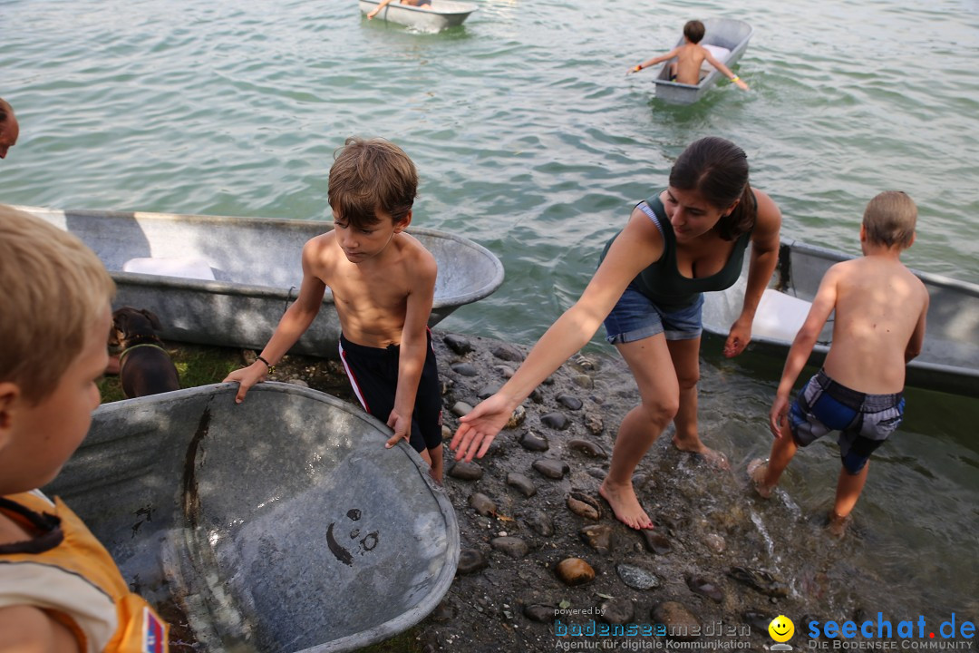 Badewannenrennen DLRG: Bodman-Ludwigshafen am Bodensee, 10.08.2014