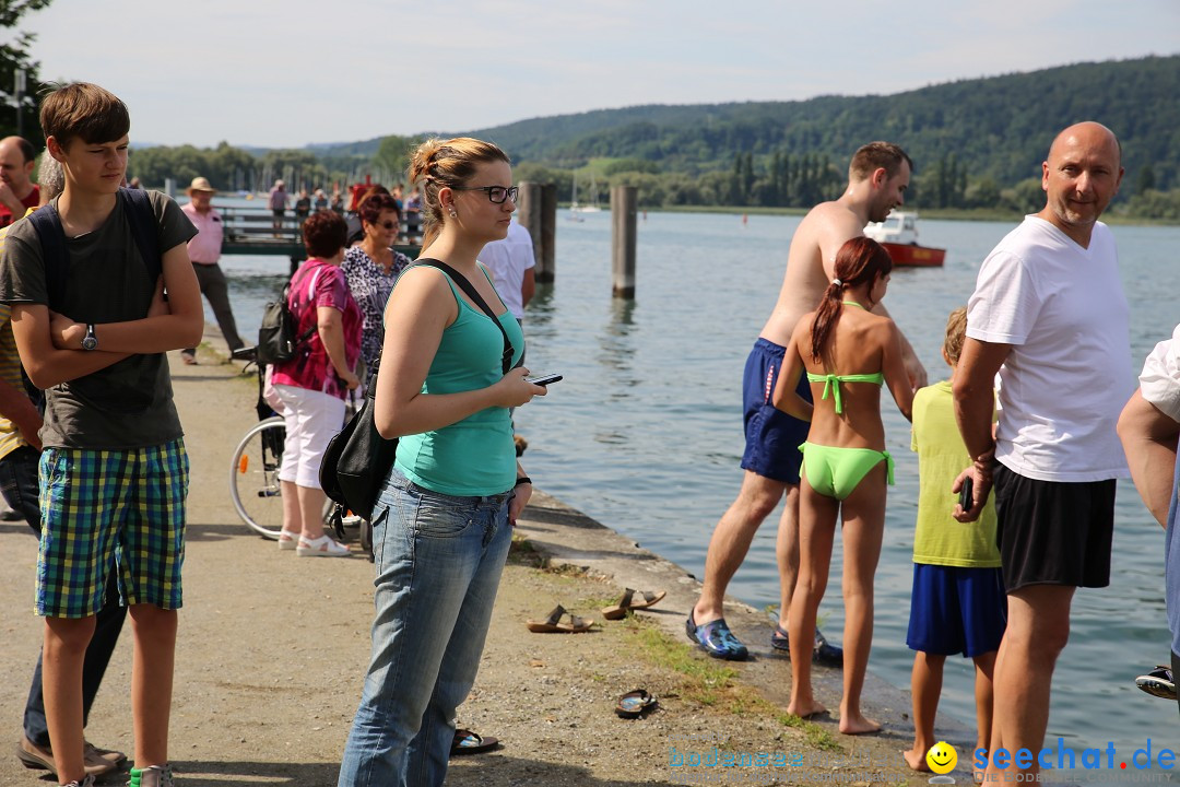 Badewannenrennen DLRG: Bodman-Ludwigshafen am Bodensee, 10.08.2014