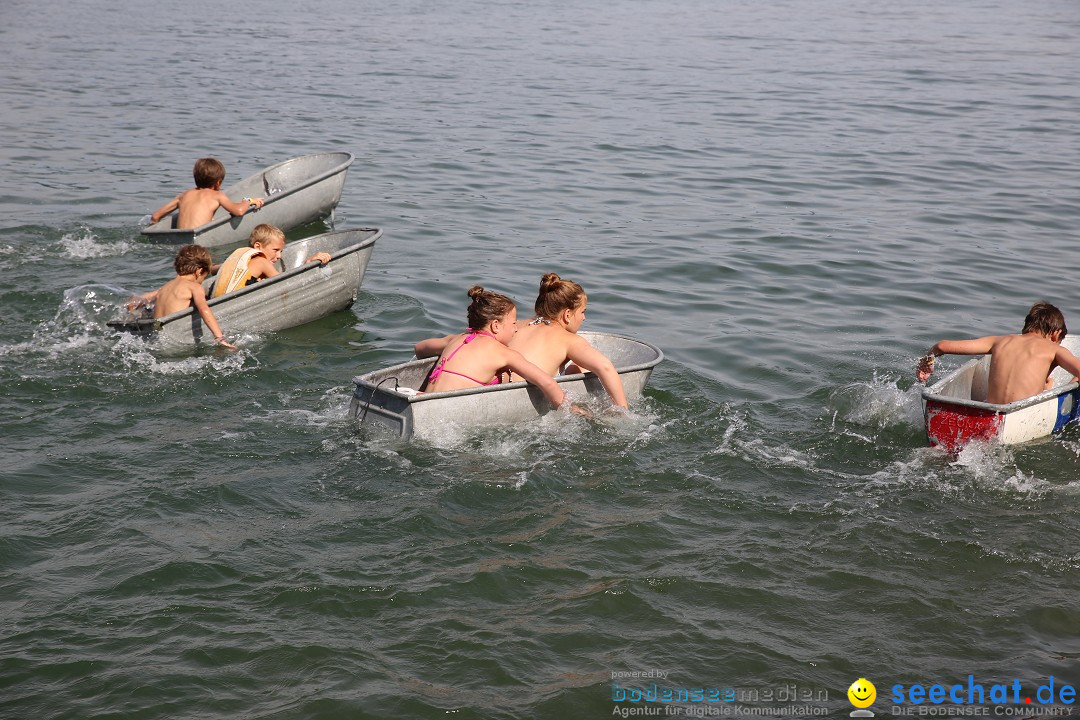 Badewannenrennen DLRG: Bodman-Ludwigshafen am Bodensee, 10.08.2014