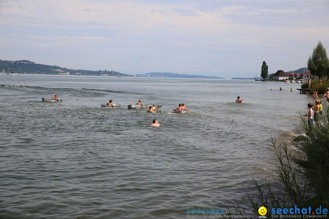 Badewannenrennen DLRG: Bodman-Ludwigshafen am Bodensee, 10.08.2014