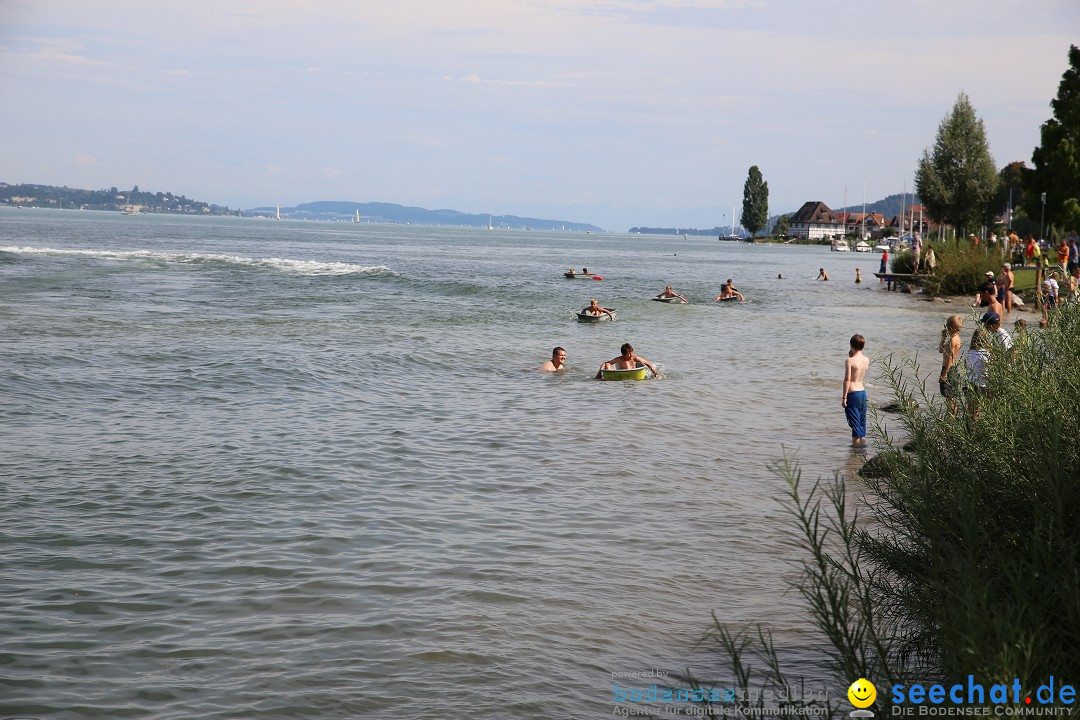 Badewannenrennen DLRG: Bodman-Ludwigshafen am Bodensee, 10.08.2014