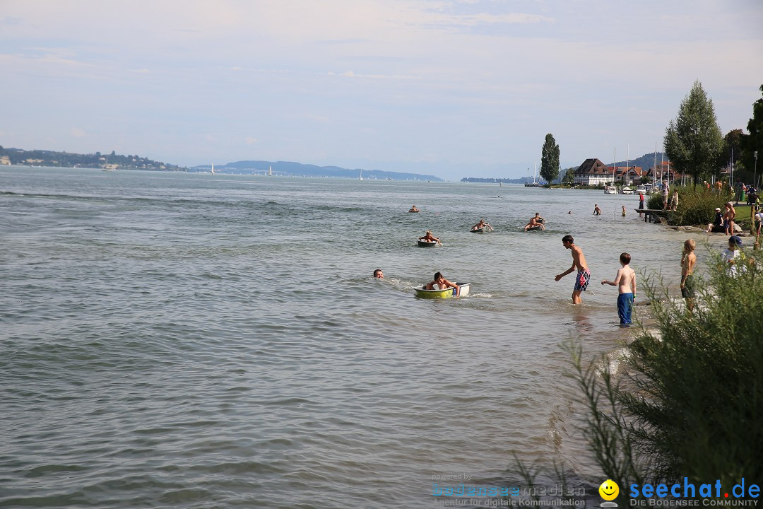 Badewannenrennen DLRG: Bodman-Ludwigshafen am Bodensee, 10.08.2014