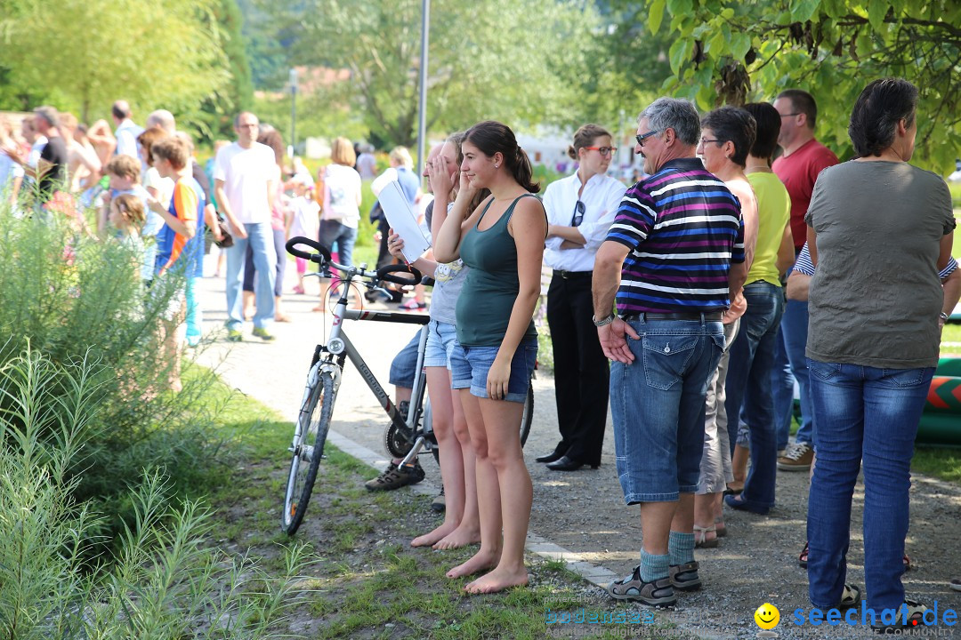 Badewannenrennen DLRG: Bodman-Ludwigshafen am Bodensee, 10.08.2014