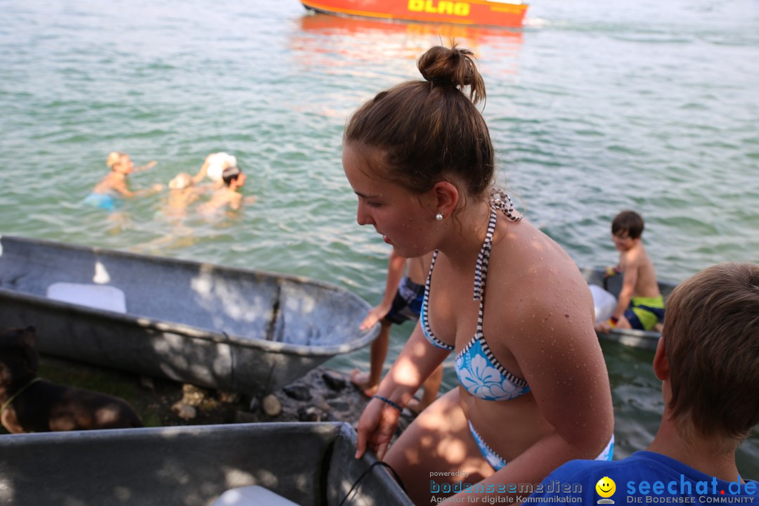 Badewannenrennen DLRG: Bodman-Ludwigshafen am Bodensee, 10.08.2014