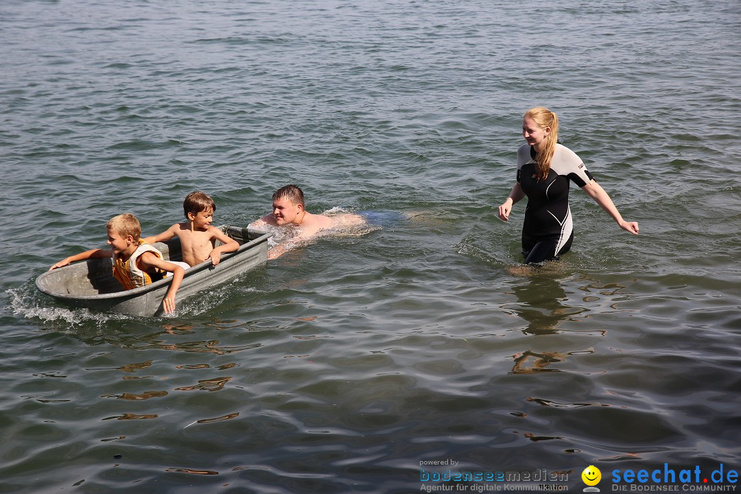 Badewannenrennen DLRG: Bodman-Ludwigshafen am Bodensee, 10.08.2014