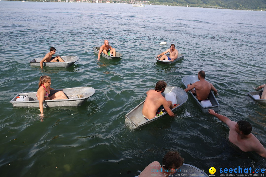 Badewannenrennen DLRG: Bodman-Ludwigshafen am Bodensee, 10.08.2014