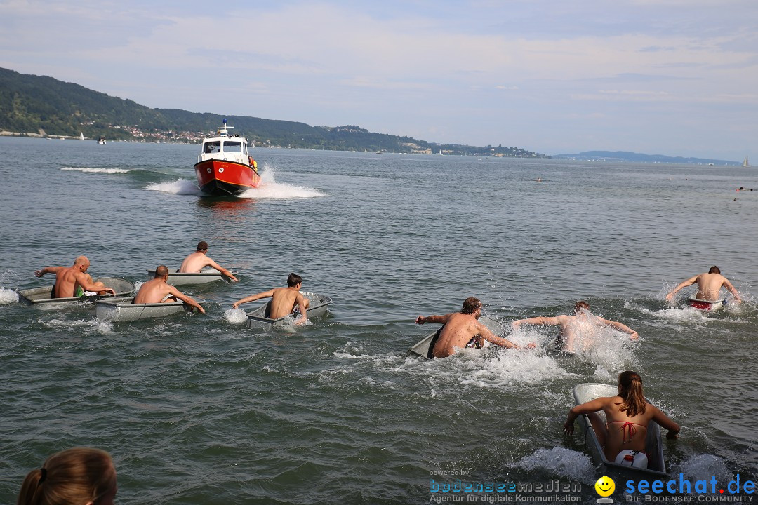 Badewannenrennen DLRG: Bodman-Ludwigshafen am Bodensee, 10.08.2014