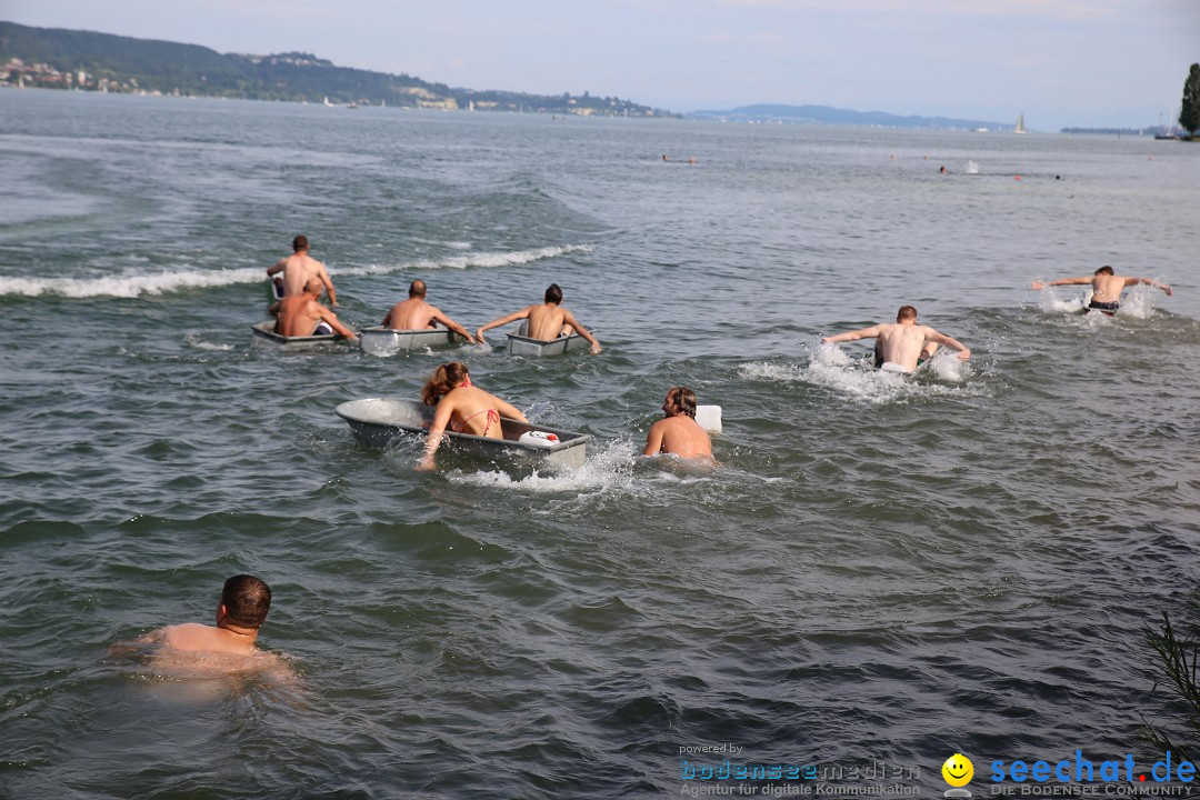 Badewannenrennen DLRG: Bodman-Ludwigshafen am Bodensee, 10.08.2014