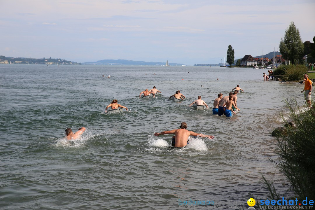 Badewannenrennen DLRG: Bodman-Ludwigshafen am Bodensee, 10.08.2014