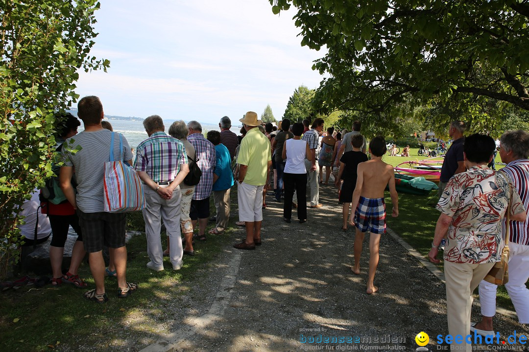 Badewannenrennen DLRG: Bodman-Ludwigshafen am Bodensee, 10.08.2014