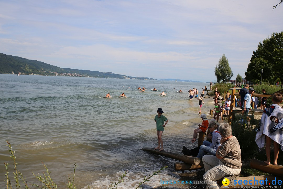 Badewannenrennen DLRG: Bodman-Ludwigshafen am Bodensee, 10.08.2014