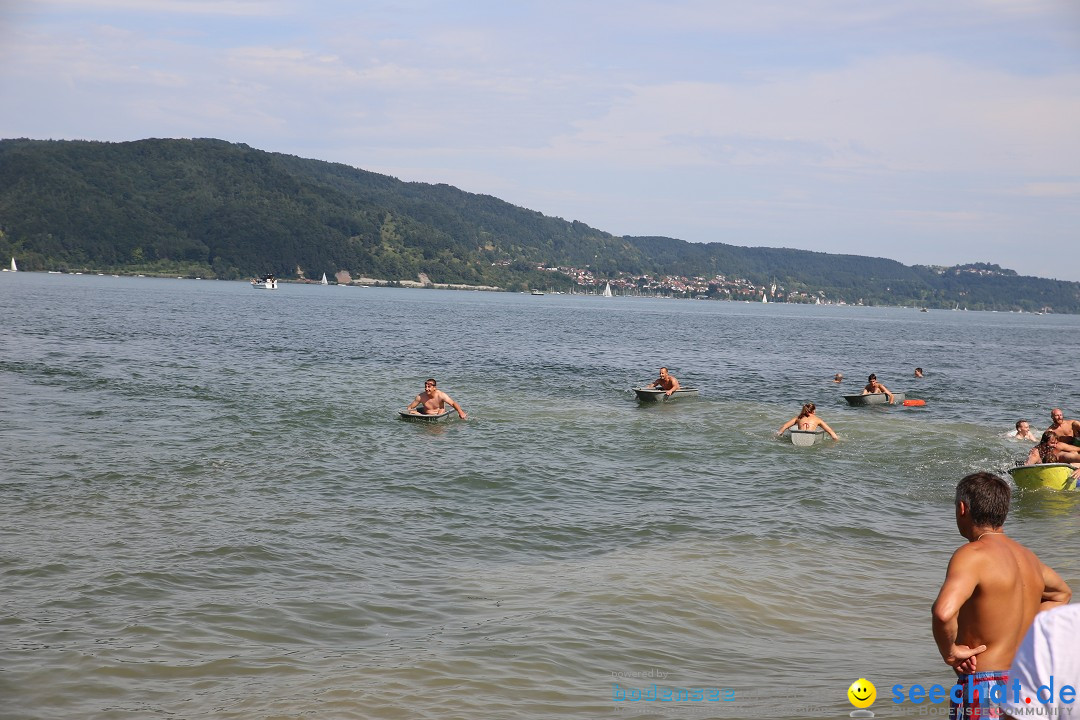 Badewannenrennen DLRG: Bodman-Ludwigshafen am Bodensee, 10.08.2014