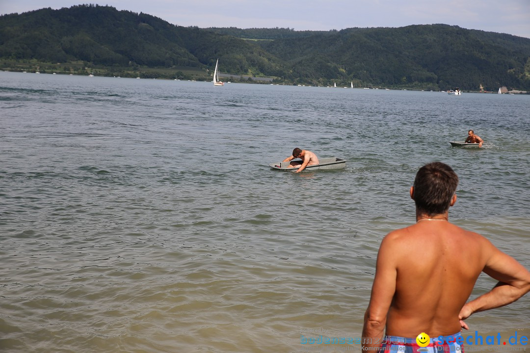 Badewannenrennen DLRG: Bodman-Ludwigshafen am Bodensee, 10.08.2014