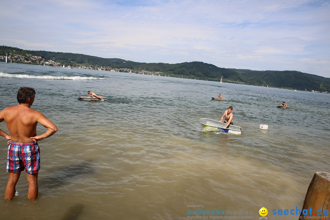 Badewannenrennen DLRG: Bodman-Ludwigshafen am Bodensee, 10.08.2014