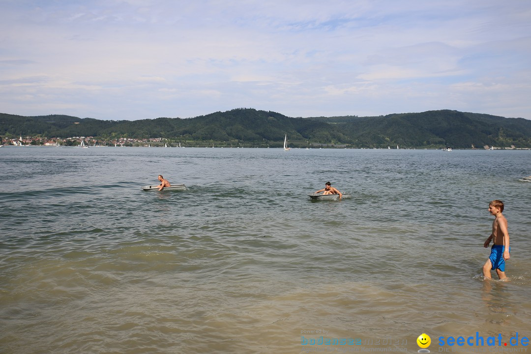 Badewannenrennen DLRG: Bodman-Ludwigshafen am Bodensee, 10.08.2014